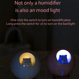 Backlit Cat Air Humidifier and Night light