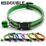 2x Adjustable Cat Collar with Bell