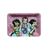 Cartoon Princess Metal Rolling Tray