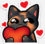 Moxie Emote Sticker