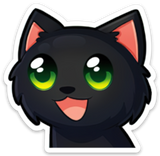 Shadow Emote Sticker